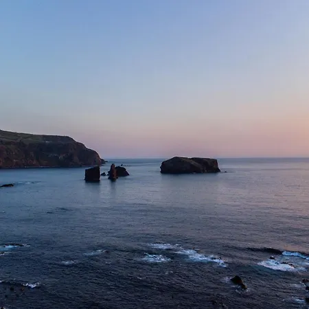 Sunset And Islets Mosteiros (Azores)