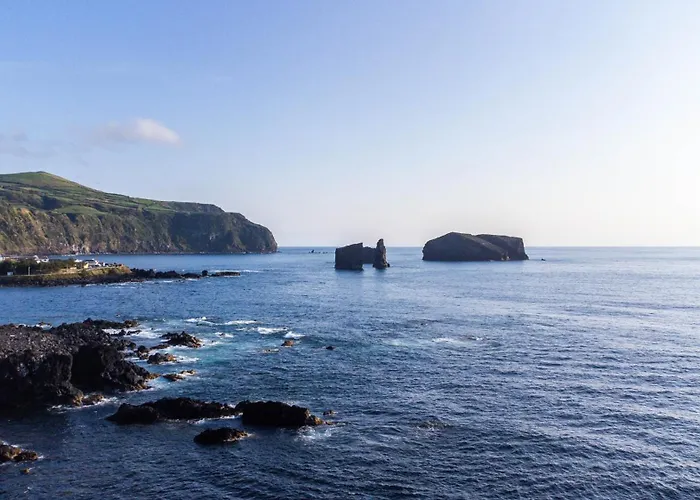 Sunset And Islets Mosteiros (Azores)