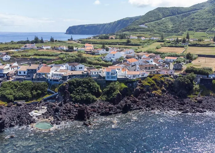 Sunset And Islets Mosteiros (Azores)